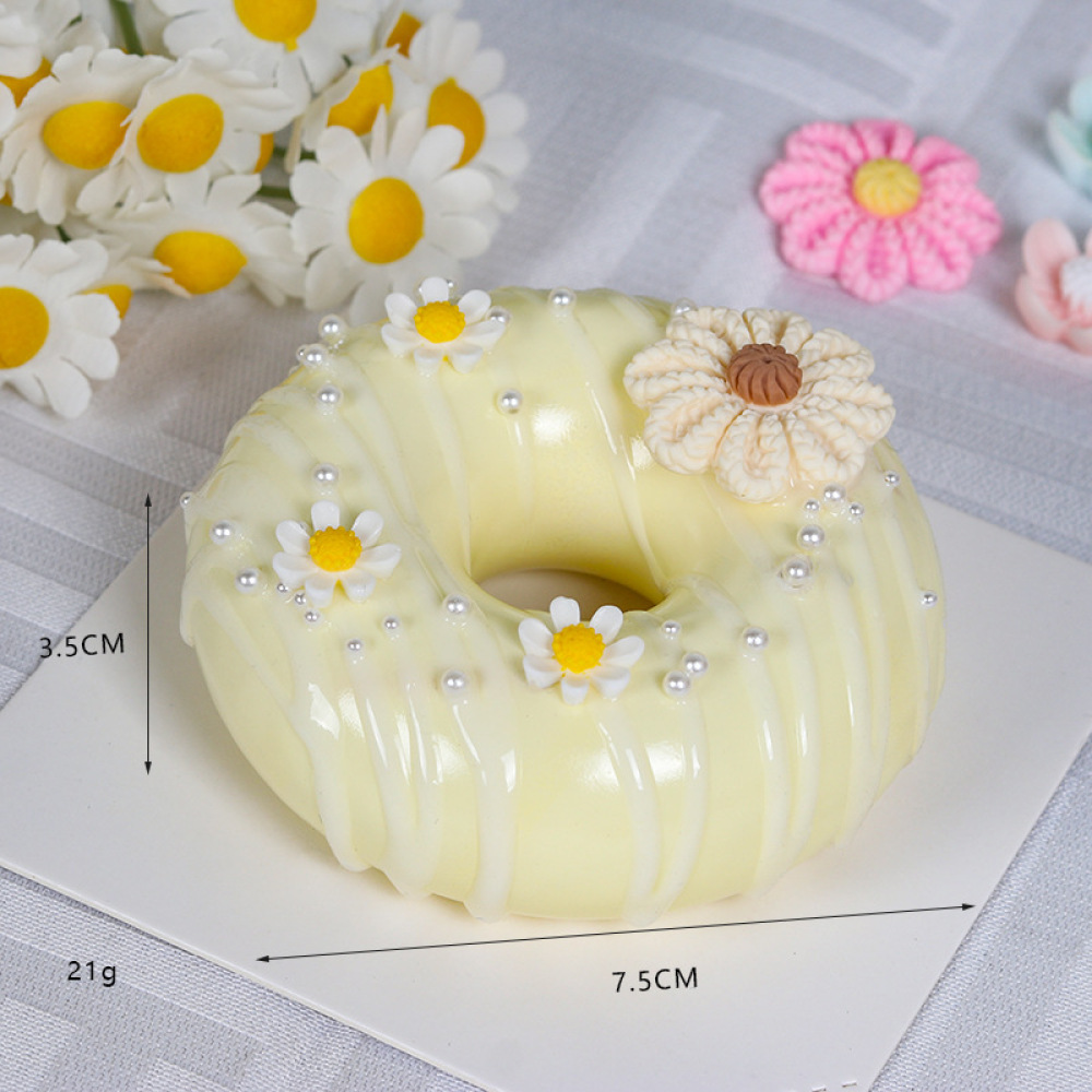 Office Table Accessories Unique - Ímã Decorativo de Donut Realista, Modelo