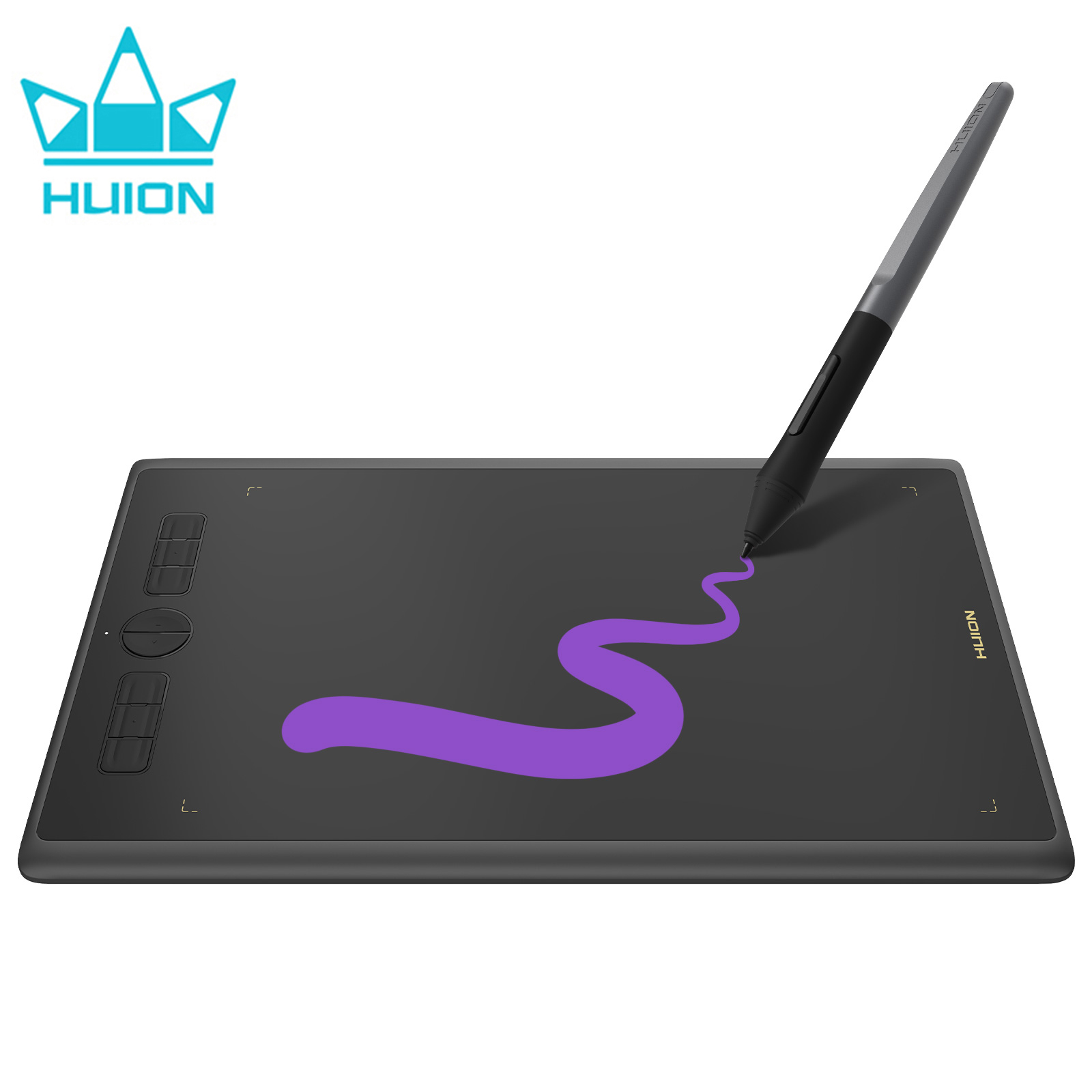 Huion Tablet Accessories - 10x6 Polegada huion h610x gráficos tablet