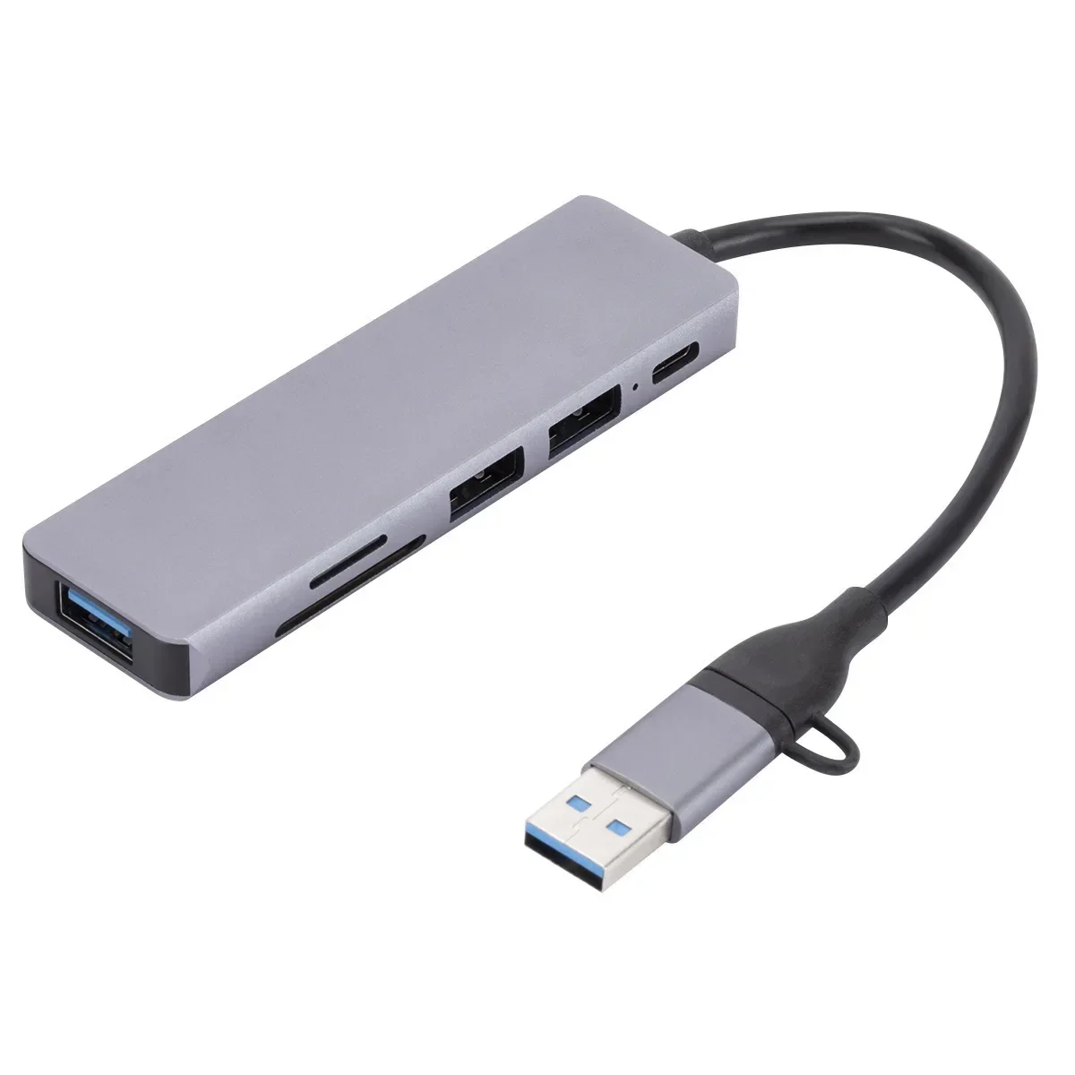 Usb Hub Type C - Multifuncional 6 em 1 tipo c
