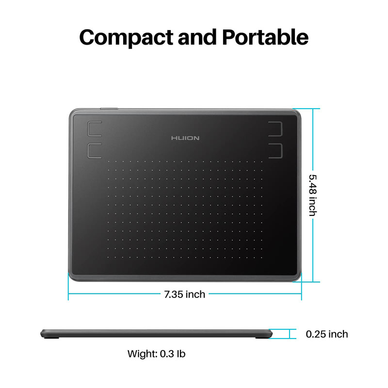 mesa digitalizadora Huion h430 - Huion Tablet Accessories avaliação e preço