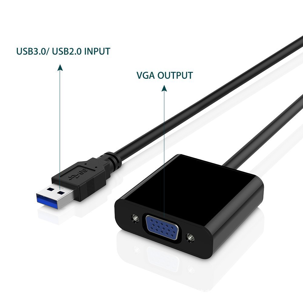 Adaptador USB 3.0 para VGA, co - Tablet Lap Desk avaliação e preço