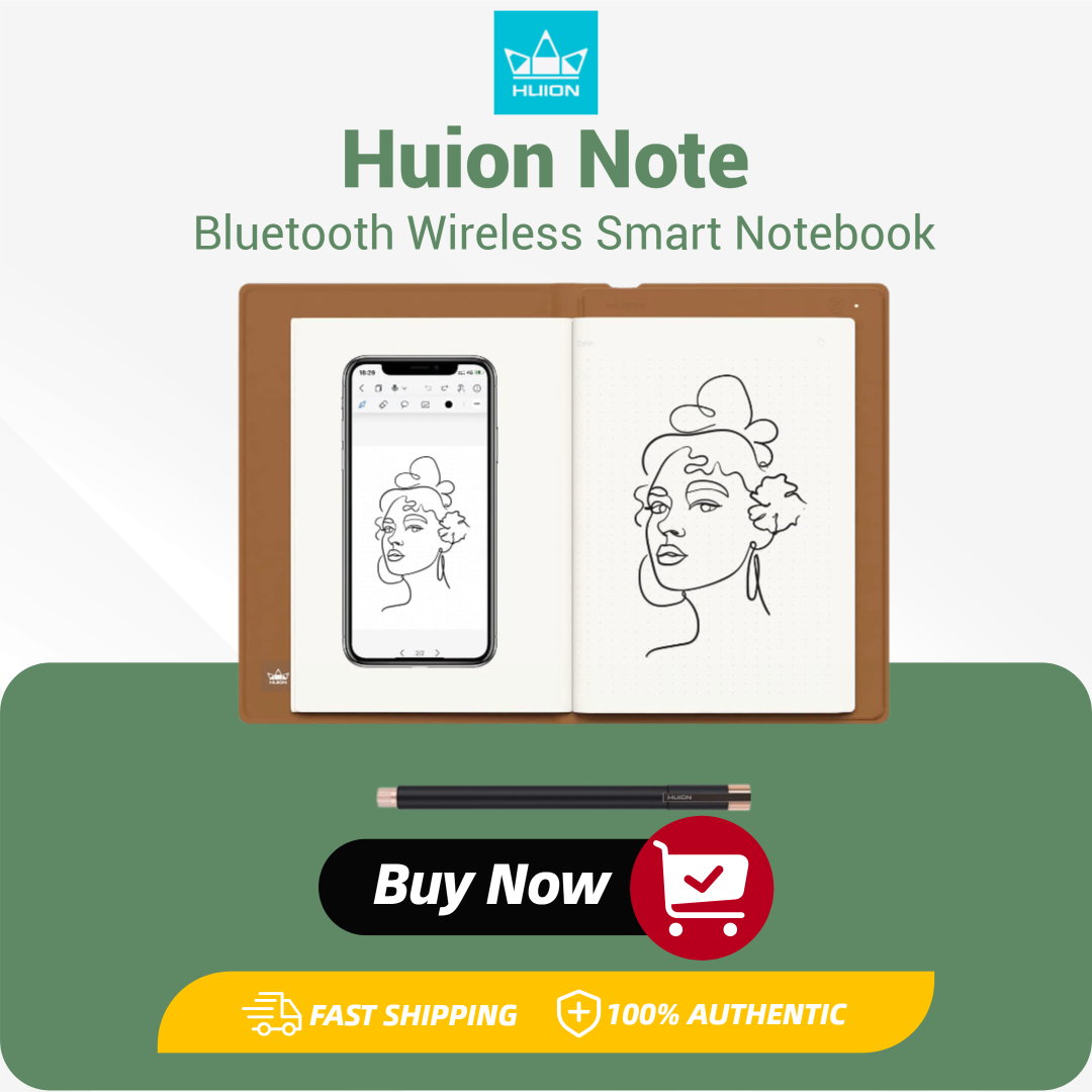 Caderno Inteligente Huion Note - Huion Tablet Accessories avaliação e preço