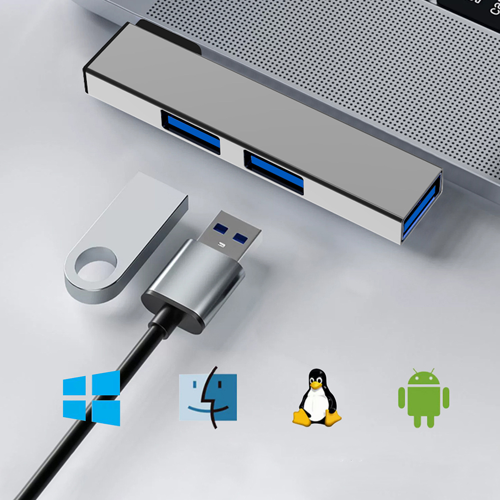 Hub de Expansão 3 em 1 com Vel - Usb Hub Type C avaliação e preço