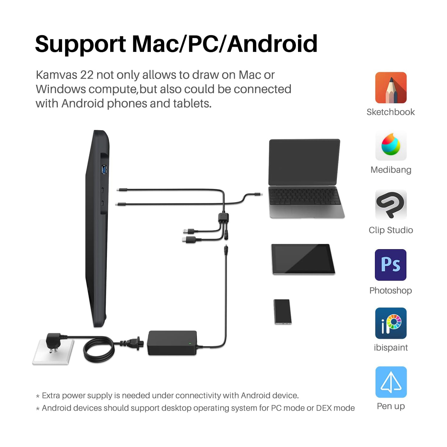 Mesa digitalizadora Huion Kamv - Huion Tablet Accessories avaliação e preço