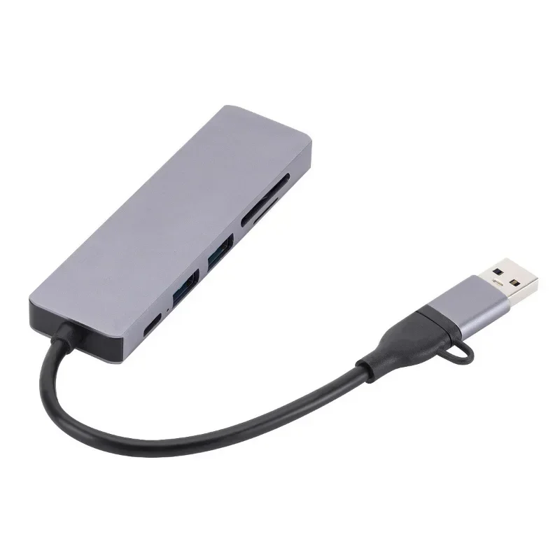 Multifuncional 6 em 1 tipo c + - Usb Hub Type C avaliação e preço