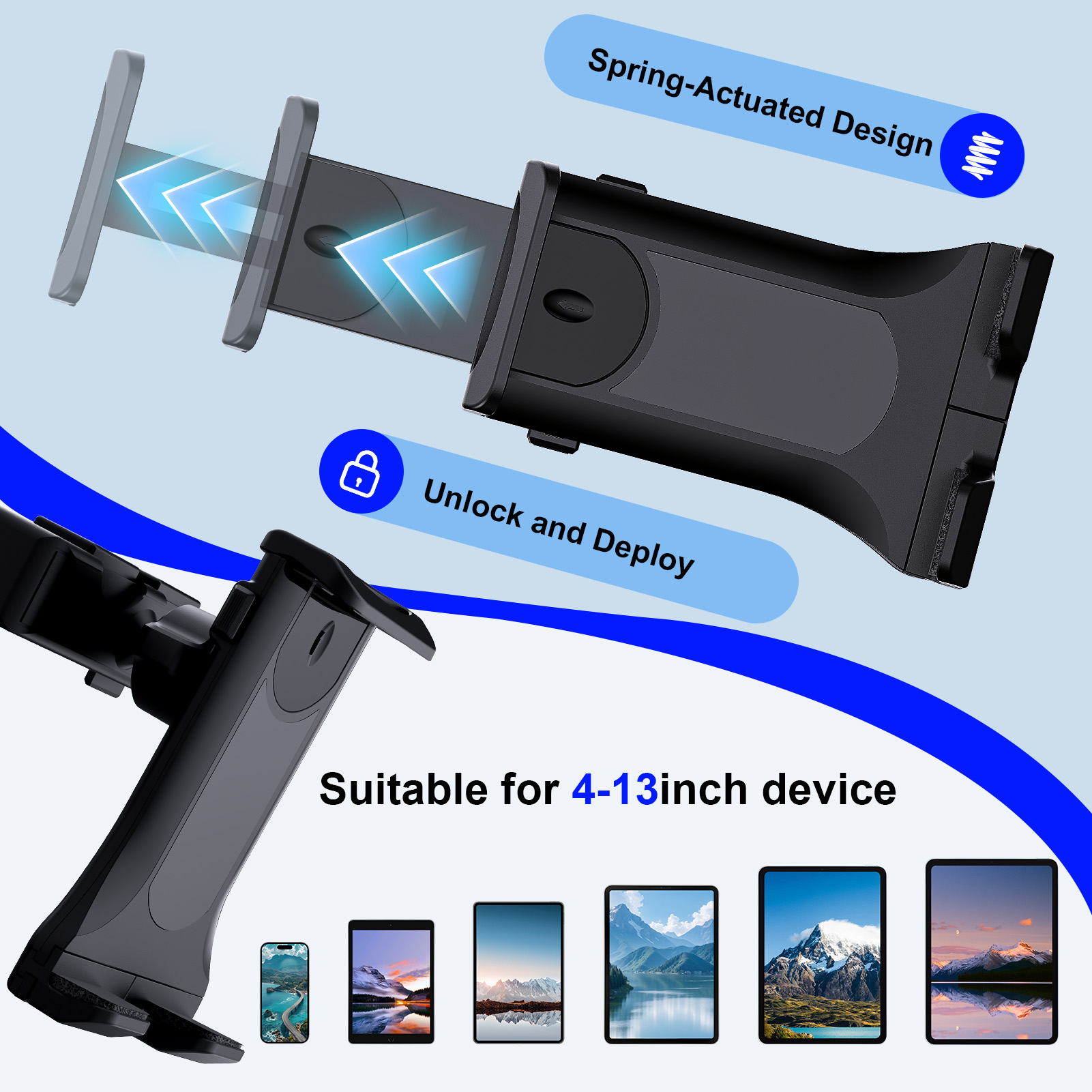 Universal carro tablet suporte - Xiaomi Tablet Accessories avaliação e preço