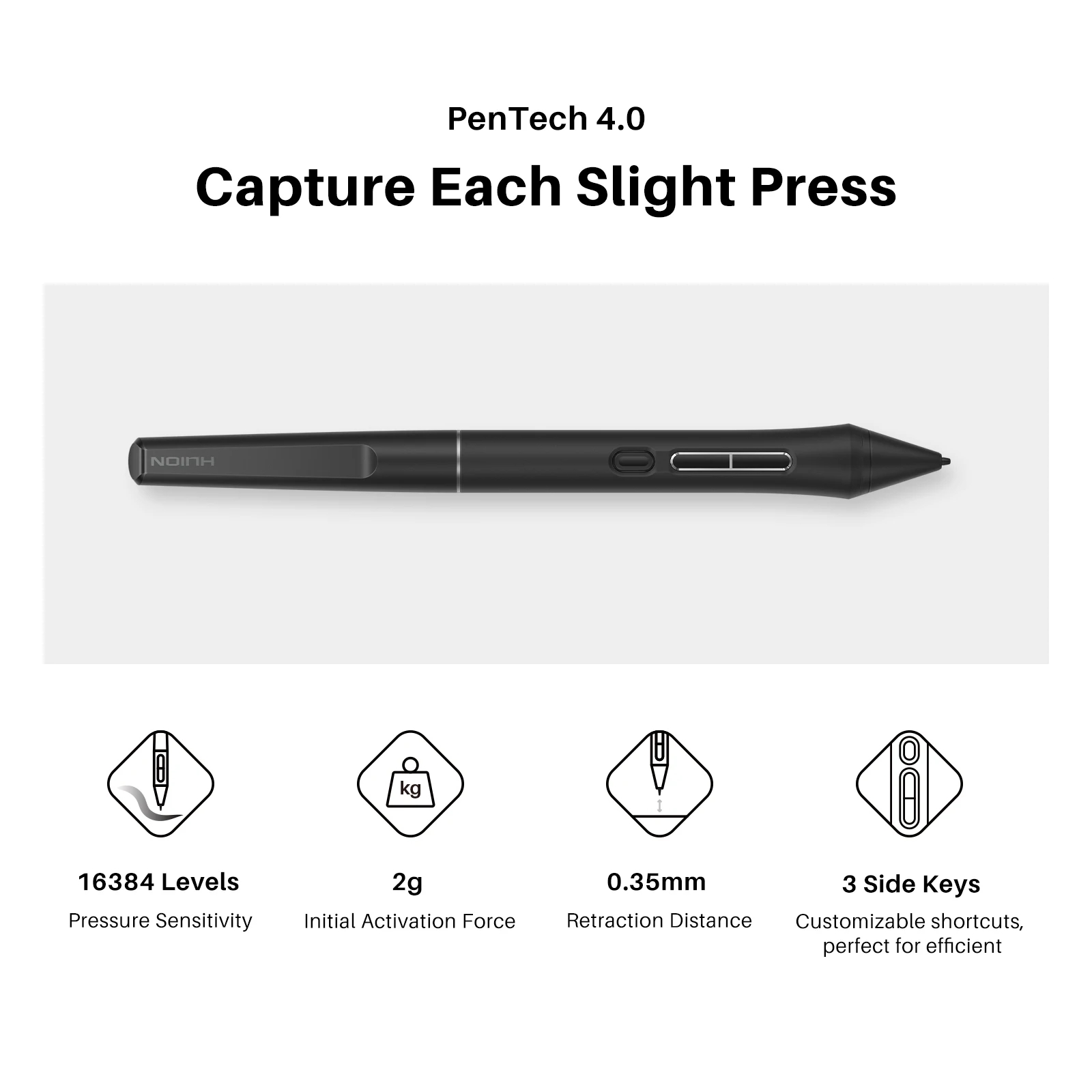 Huion Kamvas 16 (Gen 3) Monito - Huion Tablet Accessories avaliação e preço