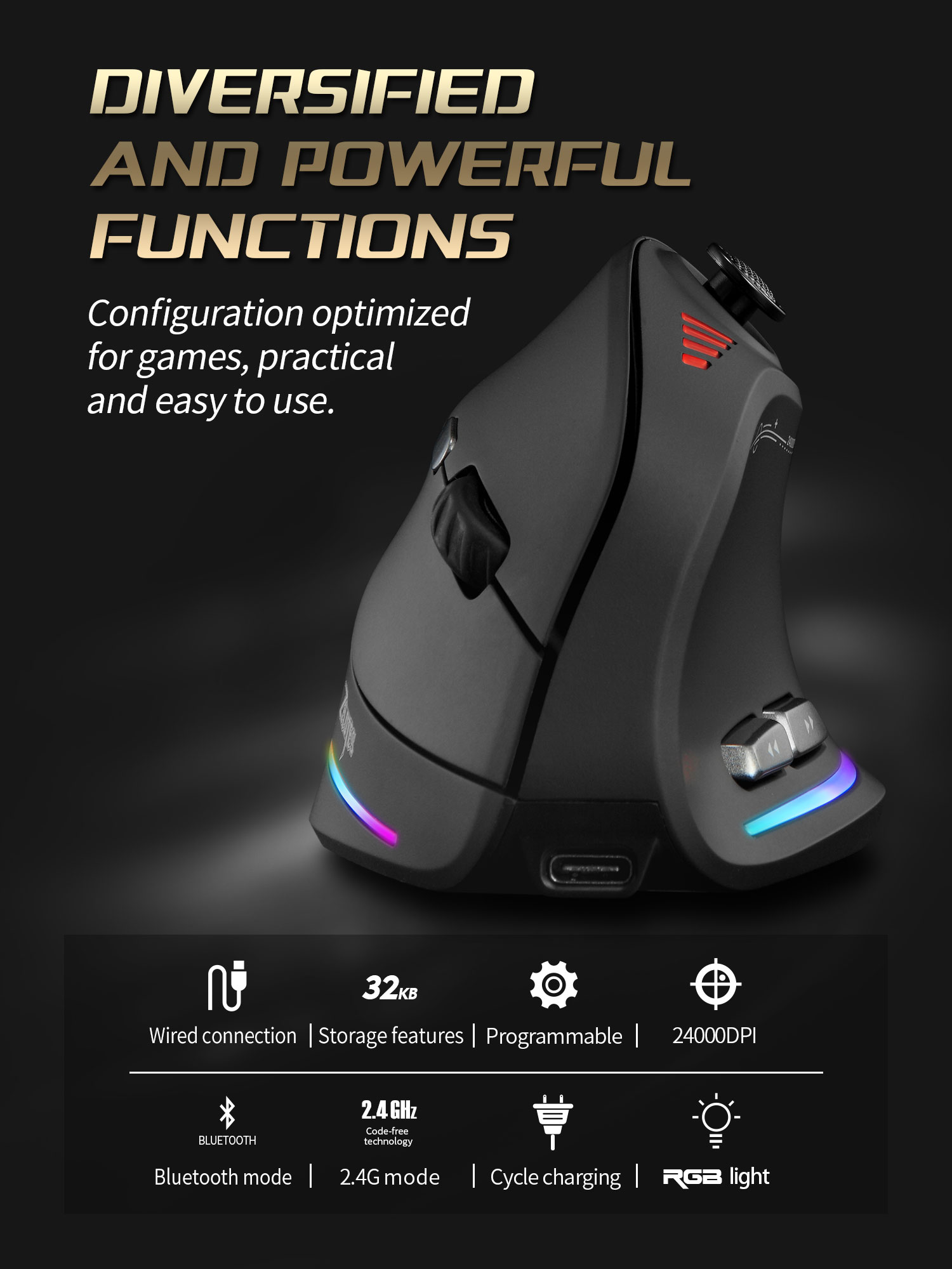 Jomaa RGB retroiluminado contr - Tablet Accessories For Gaming avaliação e preço